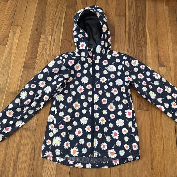 The North Face Floral Rain Jacket Dryvent Girl's Size s (7-8) - Picture 3 of 8